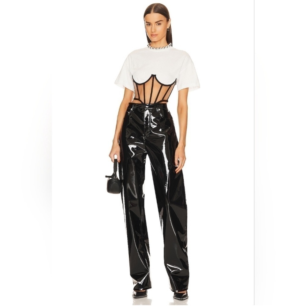 RTA Angelo Corset White Top Small